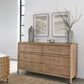 Dorsey Six Drawer Dresser in Granola