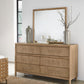 Dorsey Six Drawer Dresser in Granola
