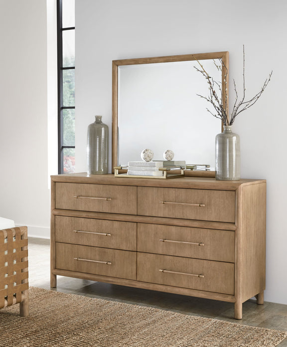 Dorsey Six Drawer Dresser in Granola