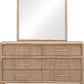 Dorsey Six Drawer Dresser in Granola