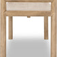 Dorsey Wood Bench - Granola
