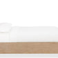 Dorsey Queen-size Wooden Panel Bed in Granola