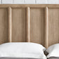 Dorsey Queen-size Two Drawer Storage Bed in Granola
