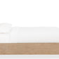 Dorsey Queen-size Two Drawer Storage Bed in Granola