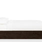 Dorsey King-size Woven Panel Bed in Basalt Grey and Ginger