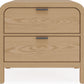 Drake 2-Drw Nightstand W/USB - Timber