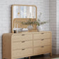 Drake Dresser Mirror - Timber