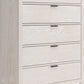 Drake Five Drawer Chest in Sugar