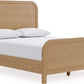 Drake Queen Bed - Timber