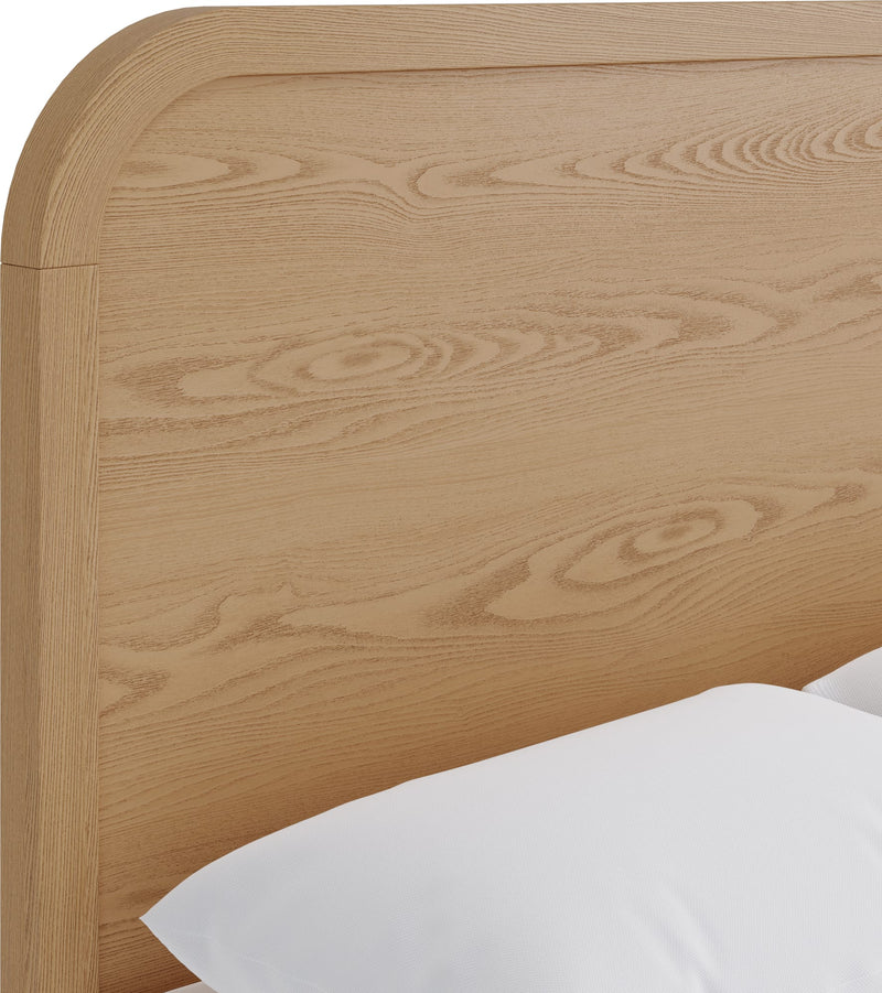 Drake Queen Bed - Timber