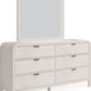 Drake Six Drawer Dresser in Sugar