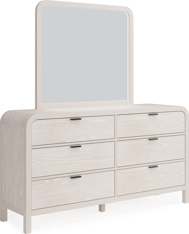 Drake Six Drawer Dresser in Sugar
