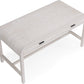 Drake Two Drawer Writing Desk in Sugar