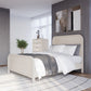 Drake California King-size Wood Platform Bed in Sugar