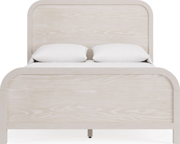 Drake Full-size Wood Platform Bed in Sugar