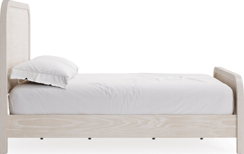 Drake Full-size Wood Platform Bed in Sugar