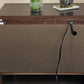 Element Charging Station Nightstand in Chocolate Brown