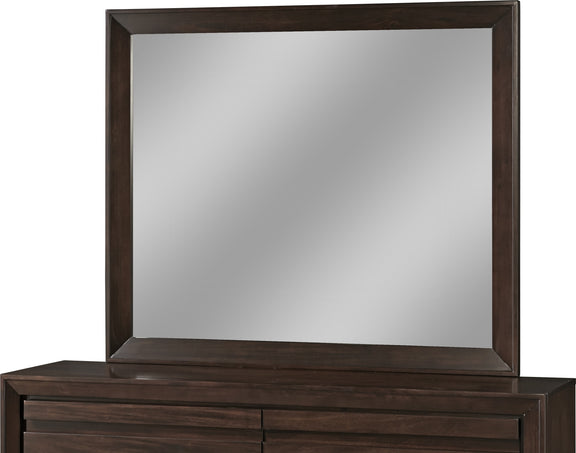 Element Mirror in Chocolate Brown