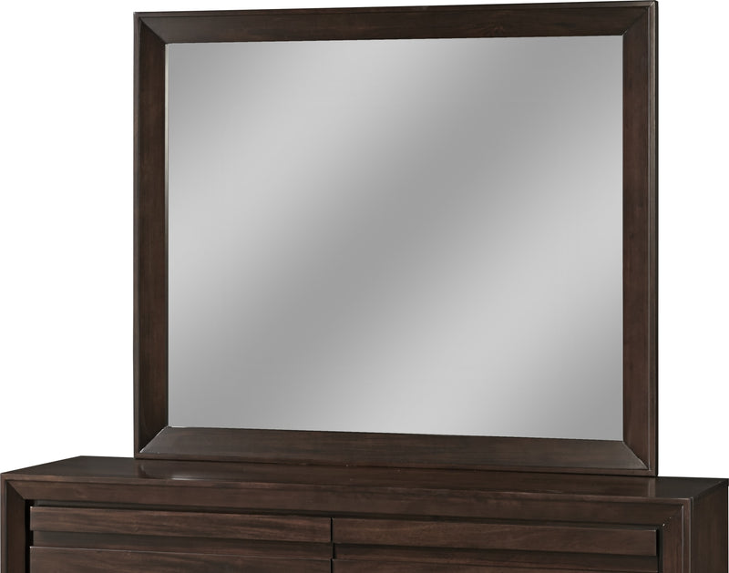 Element Mirror in Chocolate Brown