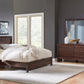 Element Full Size Platform Bed in Chocolate Brown
