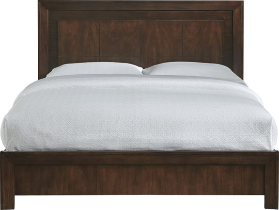 Element Full Size Platform Bed in Chocolate Brown