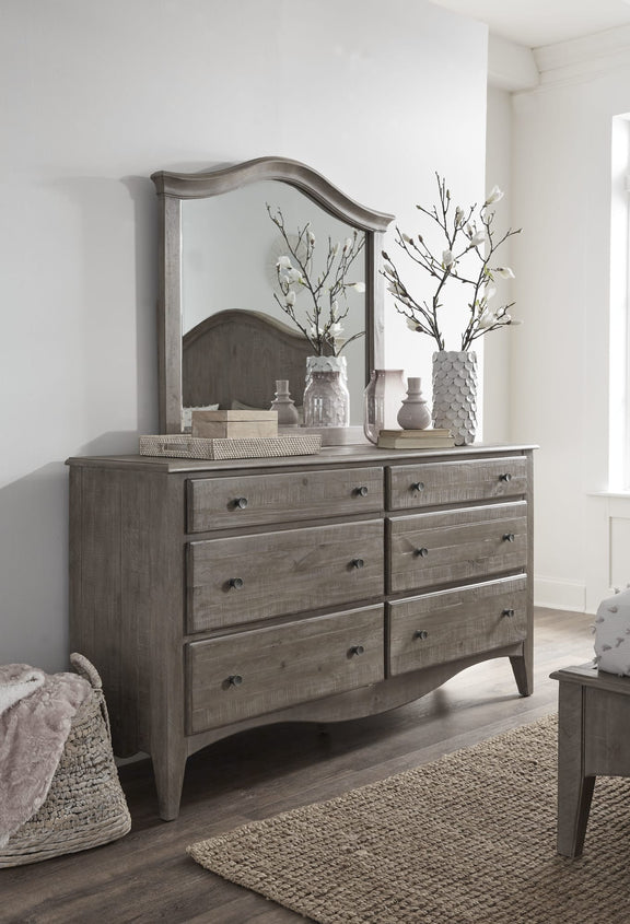 Ella Mirror in Camel