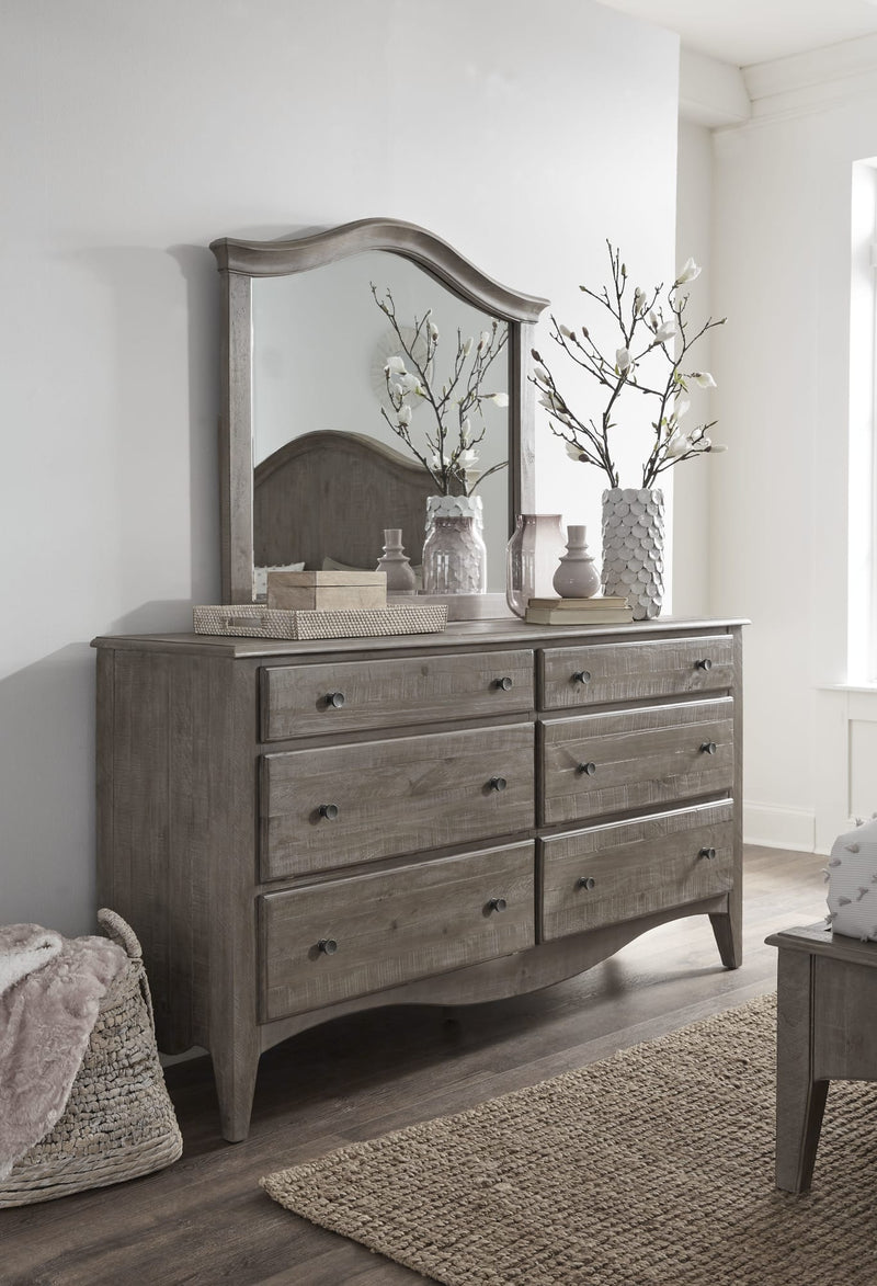 Ella Mirror in Camel