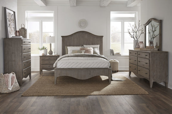 Ella Mirror in Camel