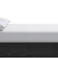 Elora King-Size Ash Wood Platform Bed in Jet