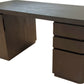 Elora Dbl Pedestal Desk - Jet