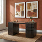 Elora Dbl Pedestal Desk - Jet