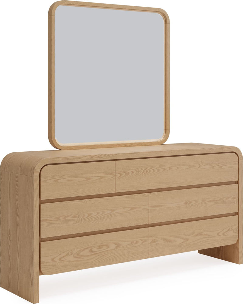 Elora Drs Mirror - Timber