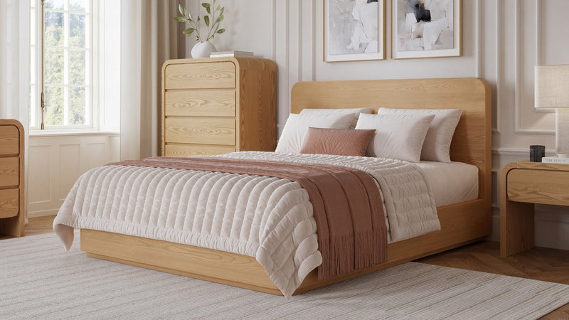Elora EK Wood Bed-Timber