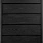 Elora Five Drawer Chest in Jet Black Ash