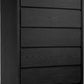 Elora Five Drawer Chest in Jet Black Ash