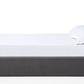 Elora California King-size Fully Upholstered Platform Bed in Charcoal Velvet