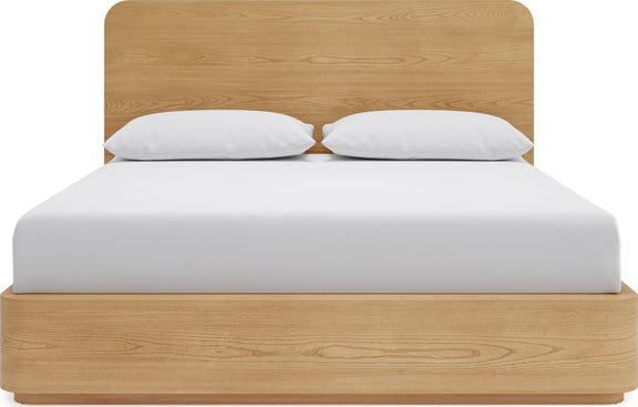 Elora QN Wood Bed-Timber