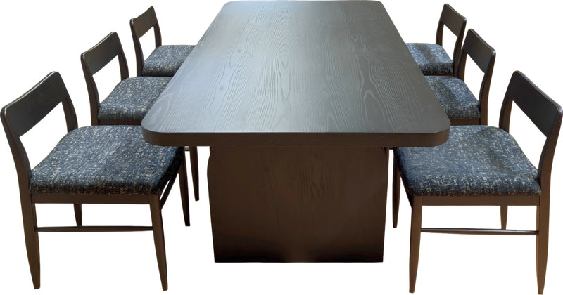 Elora Rectangular Dining Table - Jet