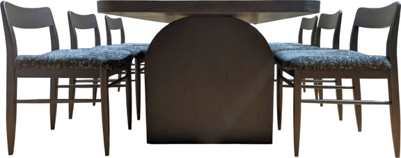 Elora Rectangular Dining Table - Jet