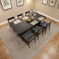 Elora Rectangular Dining Table - Jet