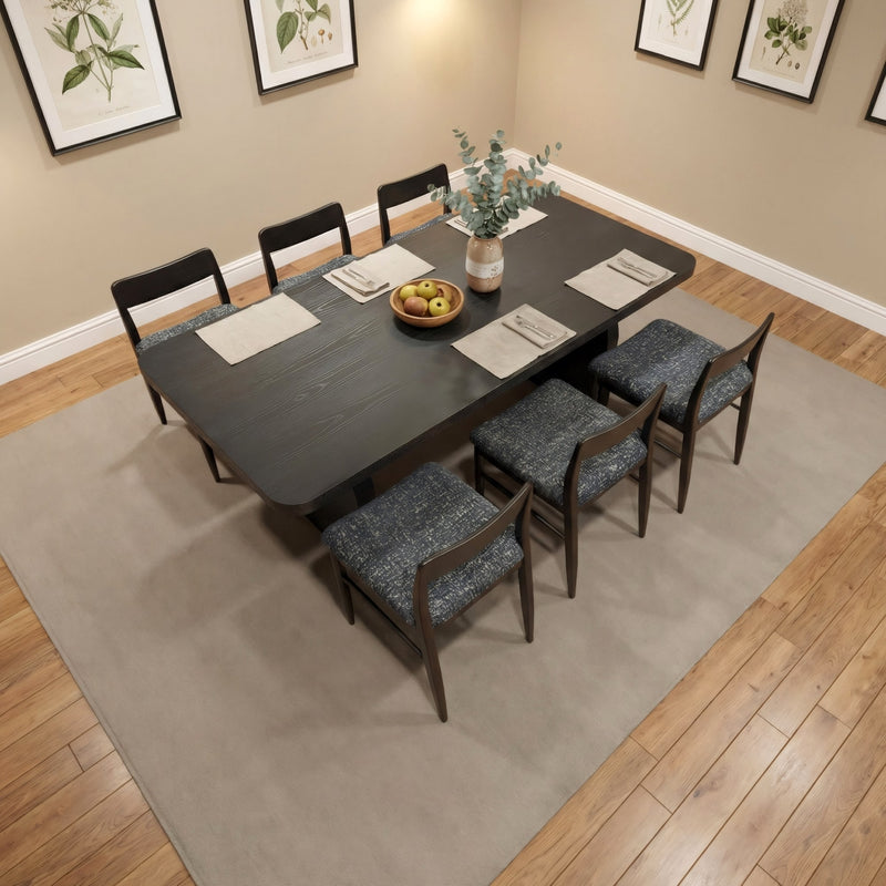Elora Rectangular Dining Table - Jet