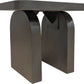 Elora Square End Table - Jet