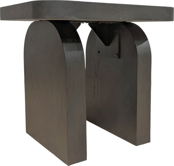 Elora Square End Table - Jet