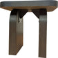 Elora Square End Table - Jet