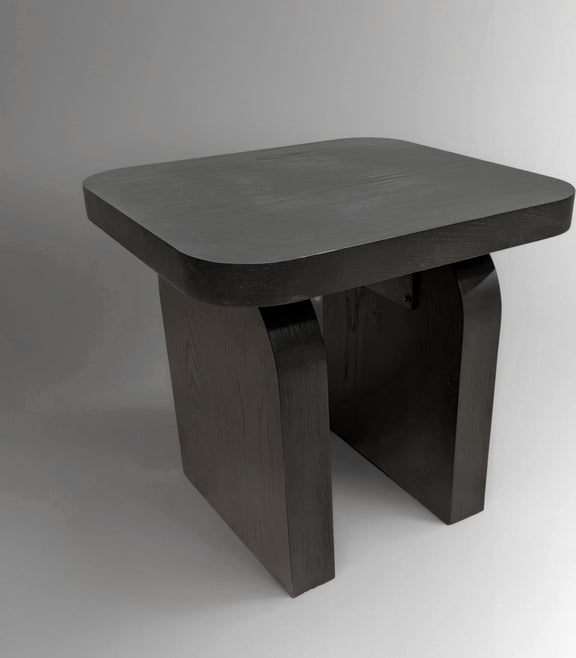 Elora Square End Table - Jet
