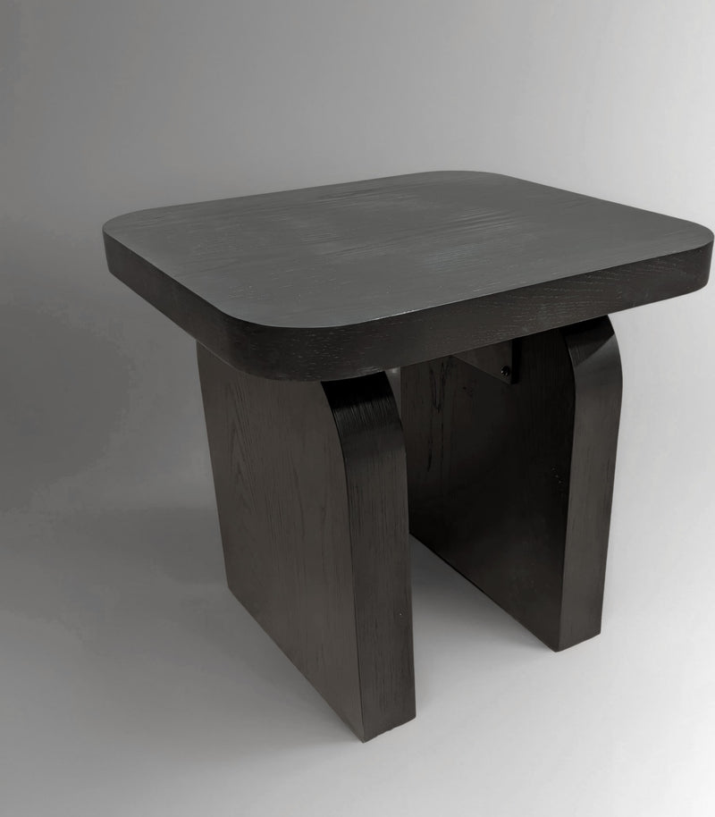 Elora Square End Table - Jet