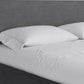 Elora King-size Wood and Velvet Upholstered Bed in Jet and Charcoal