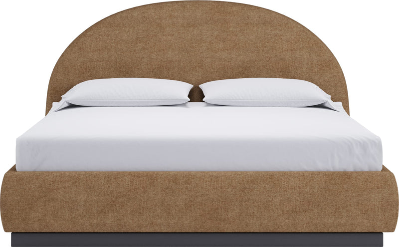 Flex Full-Size Upholstered Bed in Porcini Chenille (2026)