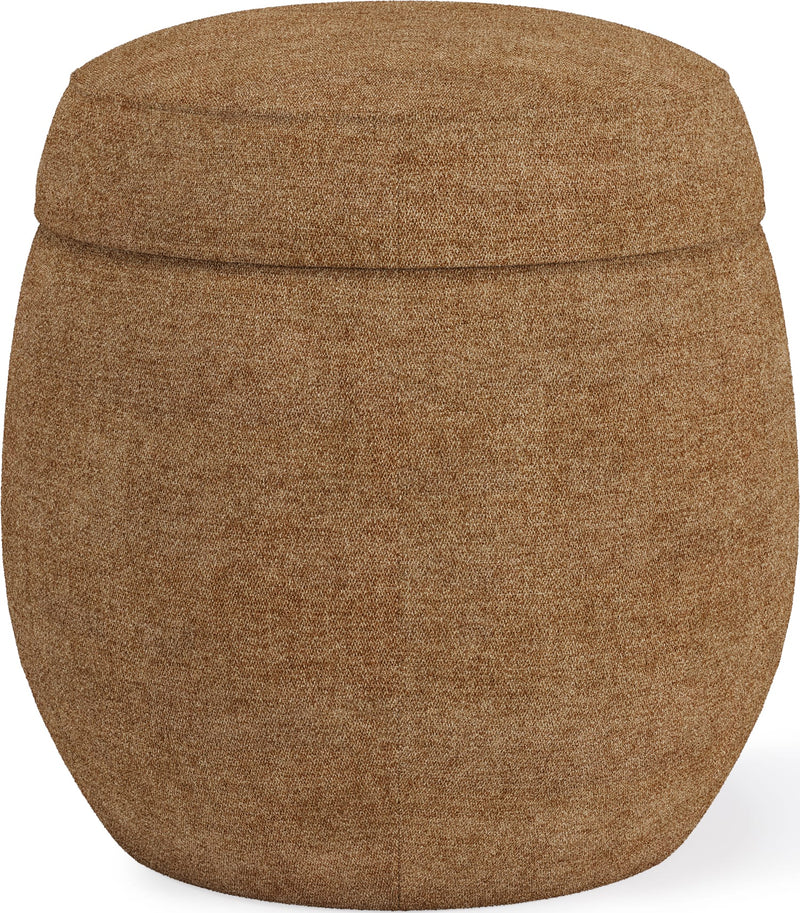 Flex Upholstered Ottoman in Porcini Chenille (2026)
