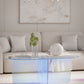 Fomo Coffee Table in Iridescent Glass